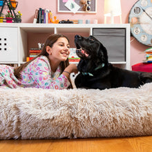 Lataa kuva Galleria-katseluun, Koiran vuode ihmisille | Human Dog Bed XXL InnovaGoods Beige
