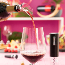 Lataa kuva Galleria-katseluun, Ladattava elektroninen viinipullonavaaja tarvikkeilla Corklux InnovaGoods
